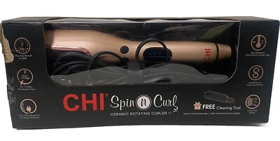 CHI-Spin N Curl Features tangle protection  9-ft. swivel cord infrared heat  - Image 1 of 4