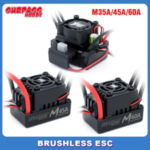 Surpass Hobby M35A 45A 60A Brushless ESC & BEC For 1/10 1/12 1/14 RC Car - Picture 1 of 27