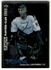 1995-96 Collector's Choice Player's Club Platinum Daren Puppa #117 Tampa Bay