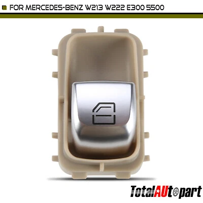 Power Window Switch Front Right 4Pins for Mercedes-Benz W213 W222 E300 S500 S600 - Image 1 of 4