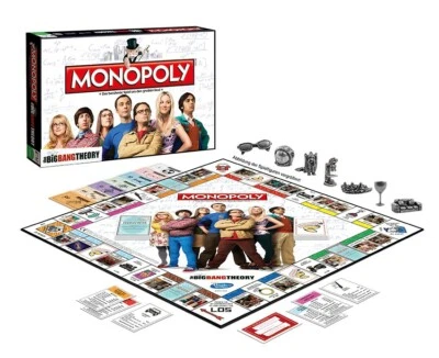 Monopoly The Big Bang Theory Spiel Brettspiel Gesellschaftsspiel Deutsch NEU - Bild 1 von 4
