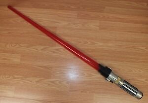 Unbranded Star Wars Style Plastic Red Lightsaber Toy Costume Prop Only **READ**