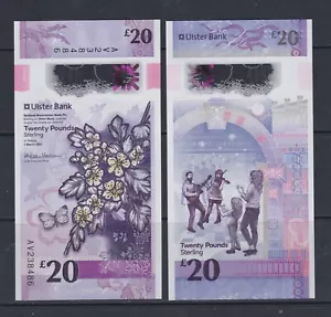 IRLANDA DEL NORTE - 2021 Ulster Bank 20 libras UNC - Imagen 1 de 1