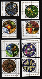 BURUNDI - Sc#431-4, C183-6 Copernicus Signs Of The Zodiac - Picture 1 of 1