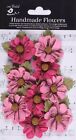 Little Birdie Wendy Paper Flowers 9/Pkg-Precious Pink CR92800