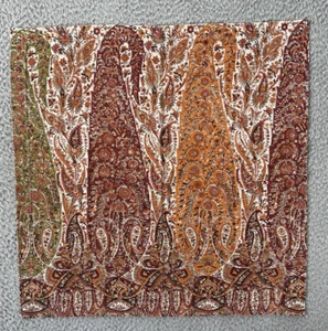Pottery Barn Napkins Paisley 19”x19” Set Of 11 Cotton Linen Blend - Picture 1 of 5