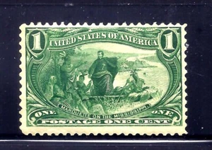 US Stamp - #285 - MNH - 1 cent Trans-Mississippi Expo Issue - CV $75 - Picture 1 of 1