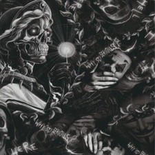 Hydrographic Film Water Transfer Hydro Dipping Dip Film Faces of Evil 1M