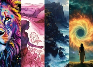 Vibrant Digital A3/A2 Art Posters - High Resolution - Premium Paper - Unframed - Picture 1 of 18