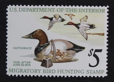 CKStamps: US Federal Duck Stamps Collection Scott#RW42 $5 Mint NH OG - Image 1 of 2