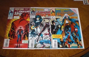 THE AMAZING SPIDER-MAN NO.392, NO.393 & NO.394 VF/NM 1994 HIGH GRADE MARVEL - Bild 1 von 9