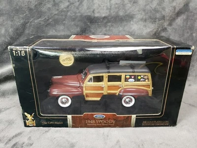 1948 Ford Woody Die-Cast 1:18 Road Signature Series - Image 1 of 4