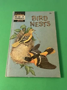 Bird Nests Golden Book Read-It-Yourself Vintage 1962 Hardcover Shackelford Burks - Picture 1 of 6