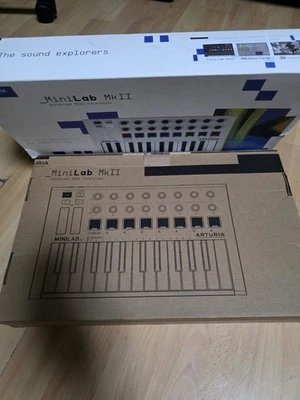 Arturia MiniLab MK2 USB Midi Keyboard Controller, 25 Tasten - Bild 1 von 4
