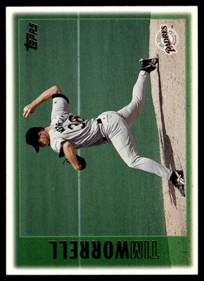 1997 Topps Tim Worrell San Diego Padres #392 - Image 1 of 2