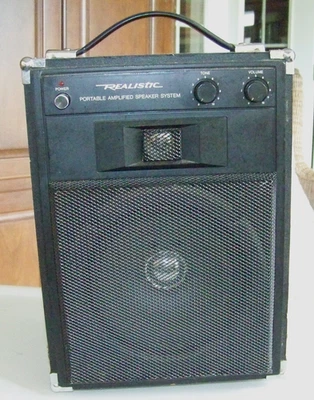 Sistema de altavoces amplificado portátil realista MPS-20 guitarra de 2 vías P/N 32-2028 Foto 1 de 4