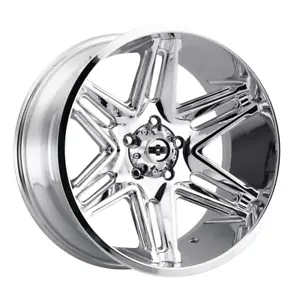 Vision Off-Road 20x12 Wheel Chrome 363 Razor 8x180 -51mm Aluminum Rim - Picture 1 of 4