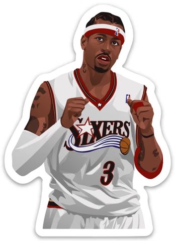 MAGNET - Philadelphia 76ers NBA legend ALLEN iVERSON Cover