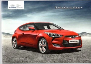Hyundai Veloster 2012-13 UK Market Sales Brochure 1.6 GDi Sport - Picture 1 of 3