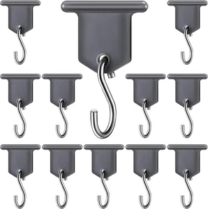 Rv Awning Hooks for Lights Camping Awning Accessory Hangers S Shaped Hooks Set R - Picture 1 of 7
