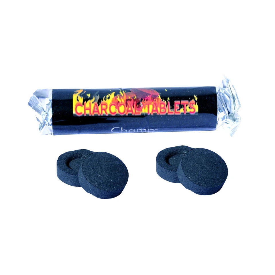 10 Tabs Shisha Kohle Anzünder Wasserpfeife Hookah selbstzündend Grill Brenner - Bild 1 von 1