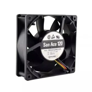 Sanyo 9G1212HG105 12038 DC12V 0.98A 12CM 3-Wire Dual Ball Cooling Fan - Afbeelding 1 van 4