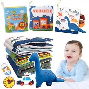 Richgv Baby Books Toys 0-6-12 Months, 3pcs Baby Valentines Gifts,Touch and Fe... - Picture 1 of 6