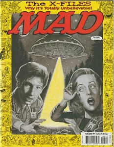 MAD Magazine No. 358 June 1997 The X-Files Millennium (back cover not folded) - Picture 1 of 2