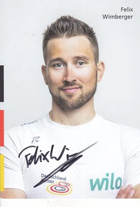 Felix WIMBERGER - Alemania, plata Mundial 2014 remos, ¡autógrafo original! - Imagen 1 de 1
