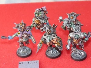 Warhammer 40k Ork Stormboyz Squad 5 Models Painted Orks Games Workshop WH40K GW - Picture 1 of 10