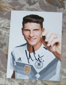 Mario Gomez, orginal signiert, Top Autogrammkarte - Bild 1 von 1