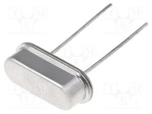 Resonator: Quarz 30ppm 20pF 18,432MHz THT Quarzresonatoren THT - Bild 1 von 1