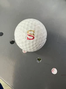 LOGO PELOTA DE GOLF-FUNDACIÓN LOGO SERGIO GARCIA..CROMO++SOFT X BALL 7.5/10!!️ - Imagen 1 de 4