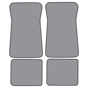 Floor Mats for 1987-1989 Pontiac Safari (FM20F FM18R) Cutpile 4Pc - Picture 1 of 31