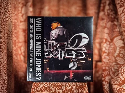 SEALED Who Is Mike Jones SILVER RED vinyl 500 paul wall bun b slim thug Juvenile - Image 1 of 4
