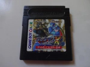 ROCKMAN X Cyber Mission Nintendo GAMEBOY COLOR GBC Mega Man CAPCOM NTSC-J Japan☆ - Picture 1 of 7