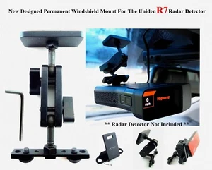 Nuevo diseño de montaje de parabrisas permanente para detectores de radar UNIDEN R1, R3, R4, R7, R8 - Imagen 1 de 8