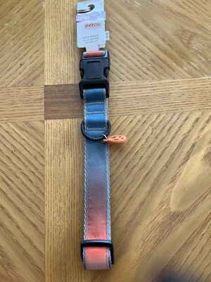 Collar de cuello ajustable para perro Petco 16-26 pulgadas grande azul arco iris Foto 1 de 3