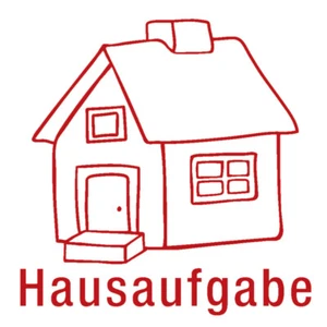 Sello serigrafiado "Perpetuum", "Tarea", de plástico - Imagen 1 de 2