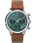 Timex Marlin Chronograph 40mm TW2W10100 Leather Strap Watch AUTHORISED DEALER