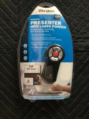 TARGUS WIRELESS PRESENTER WITH LASER POINTER NEW - Image 1 of 2