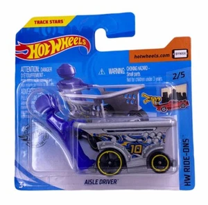 Hot Wheels 2020 HW Ride-Ons Aisle Driver (Shopping Cart Car) 122/250, Silver SHO - Picture 1 of 1