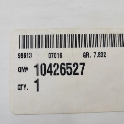 Pontiac Grand Prix 1999-2001 delantero R.H. parachoques rayas G.M. #10426527 Foto 1 de 2
