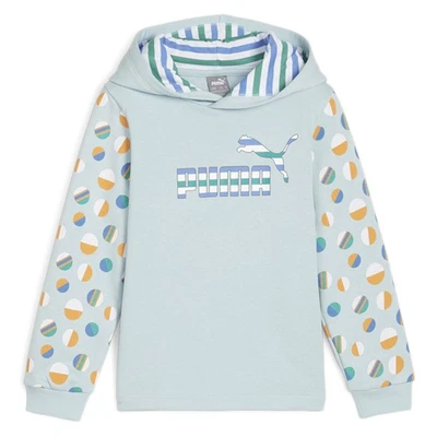 PUMA Essentials Campamento de Verano Pullover Sudadera con Capucha Niños Pequeños Azul Informal Atlético Ou Foto 1 de 2