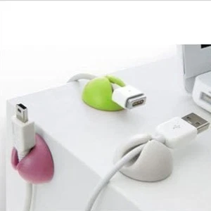 6Pcs/lot Cable Clips Cable Wire Organizer Cable Cord Holder Management System - Picture 1 of 12