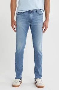 AG Tellis Modern Slim Jeans Medium Wash Blue Americana Men's Size 34x33 Waist 34 - Picture 1 of 10