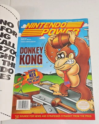 Nintendo Power Magazine Vol. 61 Июнь '94 Donkey Kong w/плакат и вставки последний Iss - Изображение 1 из 4