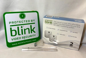 Blink Nuevo en Caja Sin Cable 2 Cámaras Sistema de Seguridad para el Hogar Videovigilancia Movimiento NUEVO - Imagen 1 de 6