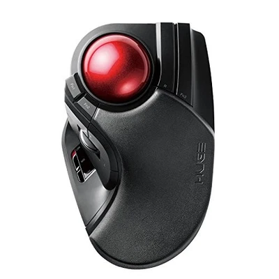 ELECOM Trackball Mouse 8 Button Bluetooth M-HT1DRXBK Tilt function Japan #p83 - Image 1 of 4