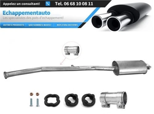 BMW E36 325 2.5 TD 2.5 TDS avec silencieux arrière - Photo 1/1